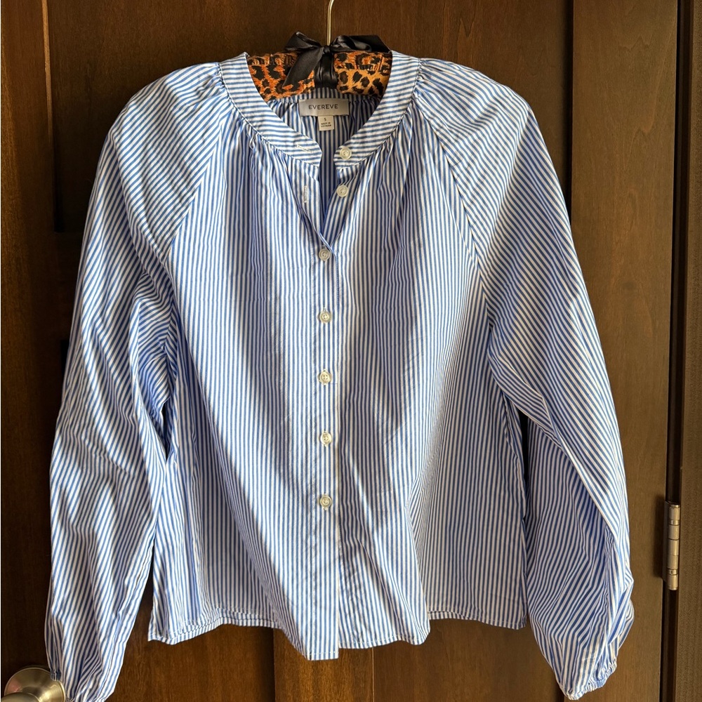 Evereve Cella Stripe Long Sleeve Top